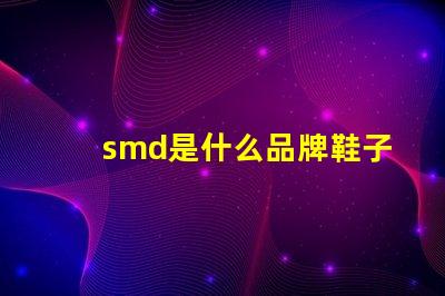 smd是什么品牌鞋子 smd是什么品牌連接器